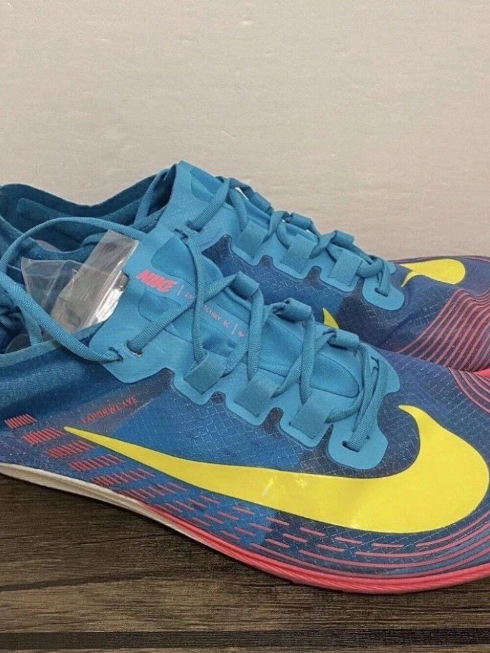 Nike Zoom Victory Lakeside Blue Track Spikes Run Shoes Men's Sz 11 AJ0847-402 - Picture 3 of 5
